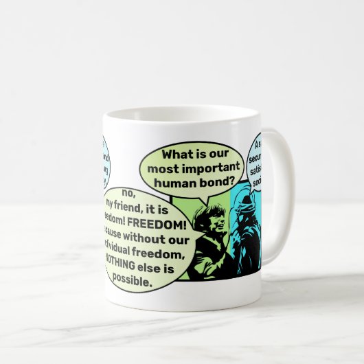 Mug Lien humain (Devant droit)