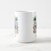 Mug Lieu de bonheur personnalisé pour voyager en campi (Centre)