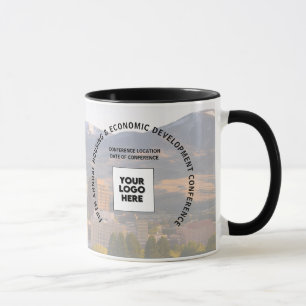 Mug Lieu de conférence d'affaires Photo Logo personnal