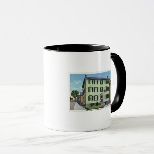 Mug Lieu de naissance du poète Longfellow (Devant droit)