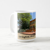 Mug Lieu historique Lincoln Home (Devant gauche)