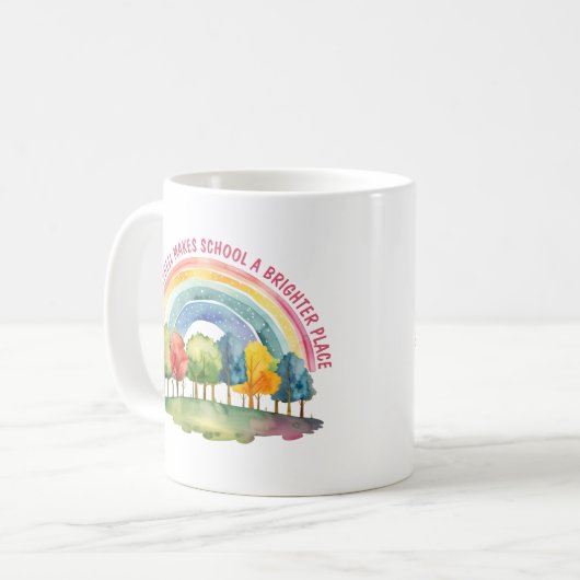 Mug Lieu plus lumineux Rainbow Forest Appréciation de  (Devant gauche)