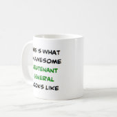 Mug lieutenant général, génial (Devant gauche)