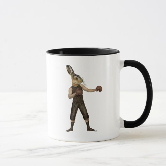 Mug Lièvre de boxe (Droite)
