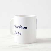 Mug Lièvre de raquette (Devant gauche)
