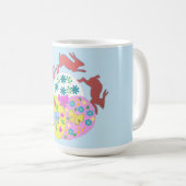 Mug Lièvres bondissants (Devant droit)