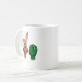 Mug Lièvres et Tortoise01 (Devant gauche)