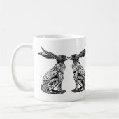 Mug Lièvres se reposants (Gauche)