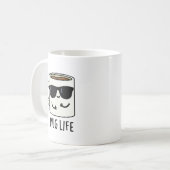 Mug Life amusant Mug Pun (Devant gauche)