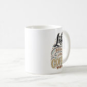 Mug Life begins after coffee (Devant droit)