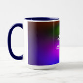 Mug Life is a Beach Neon Blue, Purple, Green & Orange (Gauche)
