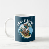 Mug Life is a Beach - Rabbit and Turtle Surfing (Gauche)