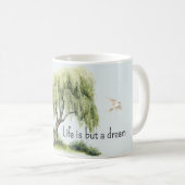 Mug Life is a dream Tree Birds (Devant droit)