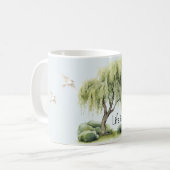 Mug Life is a dream Tree Birds (Devant gauche)