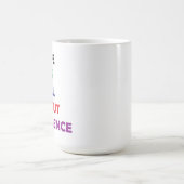 Mug Life Is All About Experience Motivational Quote (Centre)