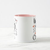 Mug Life is Better With a Cat quote slogan (Centre)