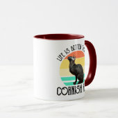 Mug Life Is Better With A Cornish Rex (Devant droit)