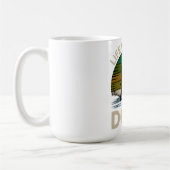 Mug Life Is Better With Dogs Retro Sunset T-Shirt  (Gauche)