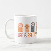 Mug Life is Better with Paws (Gauche)