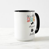 Mug Life Is Better With Puppy Dogs Cute Dog Lover (Devant droit)