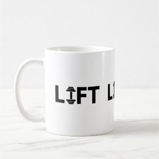 Mug Lift Workout gymlife motivation texte