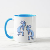 Mug Light Blue Kokopelli (Gauche)