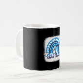 Mug Light It Up Blue Rainbow (Devant gauche)