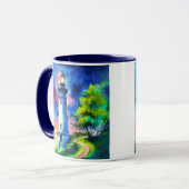 Mug Lighthouse Under a Starry Sky (Devant gauche)