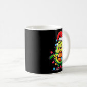 Mug Lighting Avocado Ugly Christmas Sweater Guacamole  (Devant droit)
