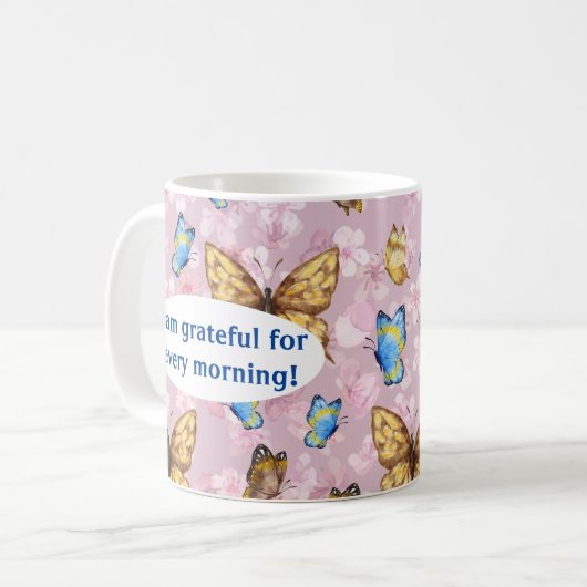 Mug Lightroom fall aesthetic forest (Devant gauche)