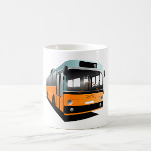 Mug Ligne 56 de bus de transit Orange City Commuter