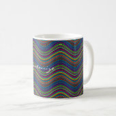 Mug Ligne Abstraite cool de Wavy art Thunder_Cove (Devant droit)