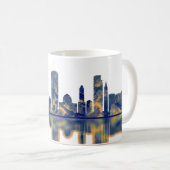 Mug Ligne aérienne de Jérusalem (Devant droit)