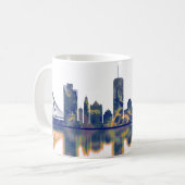 Mug Ligne aérienne de Jérusalem (Devant gauche)