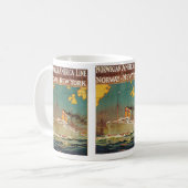 Mug Ligne américaine norvégienne (Devant gauche)