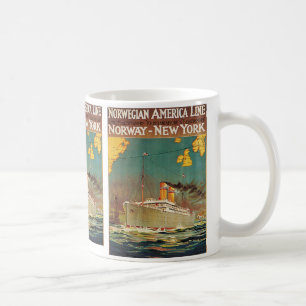Mug Ligne américaine norvégienne