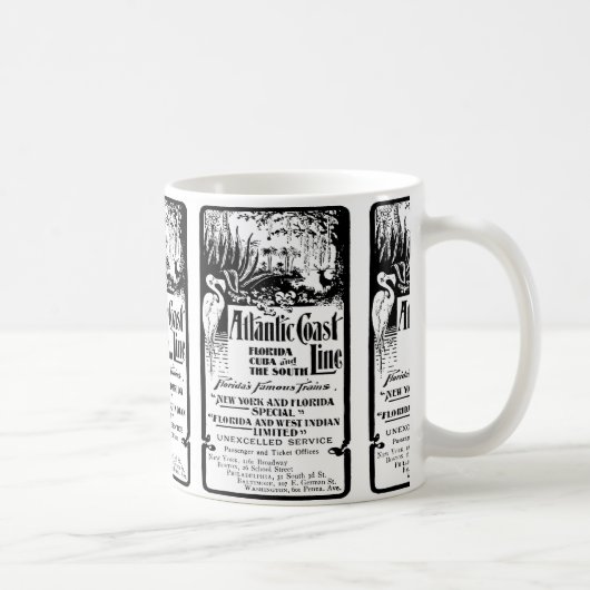 Mug Ligne atlantique chemin de fer 1934 de côte (Droite)