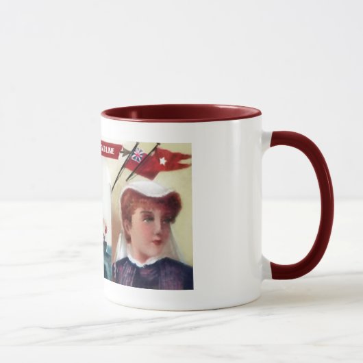 Mug Ligne blanche d'étoile (Droite)