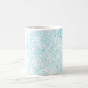 Mug Ligne bleue Abstraite