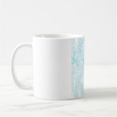Mug Ligne bleue Abstraite (Gauche)