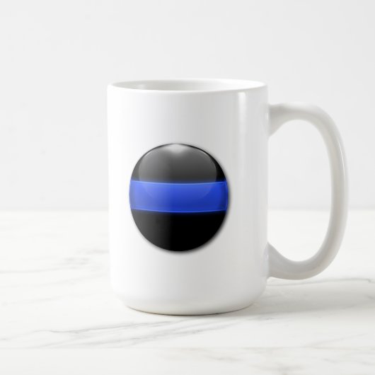 Mug Ligne bleue mince (Droite)