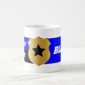 Mug Ligne Bleue Mince, Arrière Le Bleu (Centre)