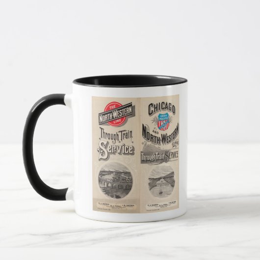 Mug Ligne Chicago et North Western (Gauche)