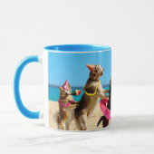 Mug Ligne Conga pour la fête des chiens (Gauche)