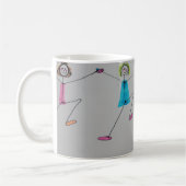 Mug ligne danse (Gauche)