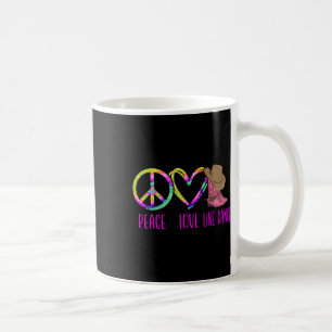Mug Ligne Danse Danse Enseignant Tie Dye Peace Love Li