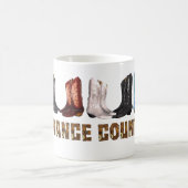Mug Ligne danse de pays de PIÈCE EN T (Centre)