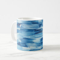 Ligne de brosse bleue gelée. Marine nautique d'hiv