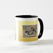 Mug Ligne de Conga de Caturday (Devant droit)