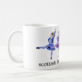 Mug Ligne de danse highland écossaise (Gauche)